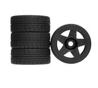 Piezas Automóviles RC para KM para Rally para WRC Citron C3 para Mjx para Hyper Go 7303 7304 1/7 1/8 RC Car 4 Uds 110mm Neumáticos Todoterreno Rueda 17mm Piezas Mejora Hexagonales