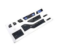 Piezas Automóviles RC para Tamiya para Volvo 56360 56362 para FH16 750 1/14 RC Camión Remolque Volquete Coche Tablero Pegatinas Decorativas Piezas DIY
