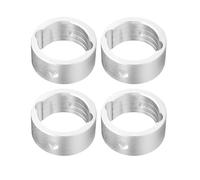 Piezas Automóviles RC Para Traxxas 1/5 Para X-maxx 1/6 Para Xrt 4 Uds Refuerzo Copa Transmisión Metal Manga Copa Transmisión Diferencial Piezas Mejora Coche RC(Silver)