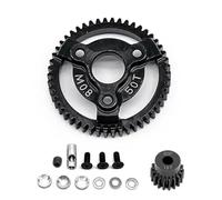 Piezas Automóviles RC para Traxxas para Slash para Stampede para Rustler 4X4 V 1/10 RC Coche Engranaje Principal Acero 50T-60T 32 Paso 0,8 M 6842 6843 3956 Piezas Mejora(50T)