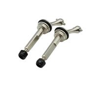 Piezas Automóviles RC Para Wltoys 284161-2135 1/28 RC Control Remoto Coche Eje De Transmisión De Metal CVD Piezas De Repuesto Actualización Reemplazar Accesorios(2pcs)