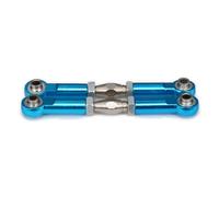 Piezas Barra RC Para Rosca M4 Orificio De 3 Mm 69-80 Mm De Largo Servoacoplamiento Ajustable Brazos De Dirección Piezas Y Accesorios Para Coche RC Actualización Reemplazo Y Uso(Blue)