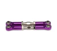 Piezas Barra RC Para Rosca M4 Orificio De 3 Mm 69-80 Mm De Largo Servoacoplamiento Ajustable Brazos De Dirección Piezas Y Accesorios Para Coche RC Actualización Reemplazo Y Uso(Purple)