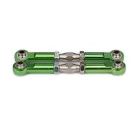 Piezas Barra RC Para Rosca M4 Orificio De 3 Mm 69-80 Mm De Largo Servoacoplamiento Ajustable Brazos De Dirección Piezas Y Accesorios Para Coche RC Actualización Reemplazo Y Uso(Green)