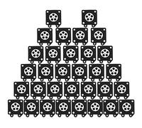 Piezas Carburador Motosierra Carburador Rodamientos una Membrana Piezas de Reparación Dosificación Membranas Juntas para Carburador 2500/3800/4500/5200/5800 Accesorios 32 unids