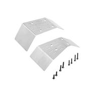 Piezas Chasis Rc Para Arrma Para Gorgon 1/10 2WD Kit Protector Chasis Delantero Y Trasero Acero Inoxidable Para RC Car Monster Truck Accesorios Actualizaciones Reemplazo Reparación