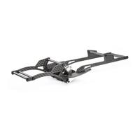 Piezas Chasis RC para SCX10 para Capra 1/10 RC Carbono para LCG para Kit De Chasis con Soporte para Deslizadores De Roca Placa Protectora Delrin Crawler(Chassis Kit B)