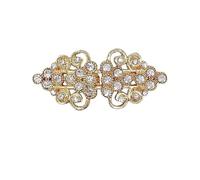 Piezas Clips De Cardigan 2 pares de broches brillantes aleación for cuello cárdigan, ideales for decorar capas y abrigos. Incluyen, hebillas clips(Color-16)