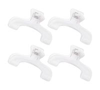 Piezas Clips De Libros Transparentes, Clips De Libros De Plástico, Herramientas De Fijación De Libros, Accesorios De Lectura, Accesorios De Estudio Y Oficina