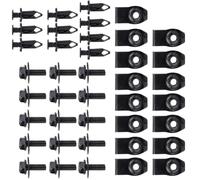 Piezas clips de tornillos Para Infiniti G37 2008-2014 Parachoques De Coche Revestimiento Guardabarros Retenedor Empuje Sujetador Remache Clips Motor Debajo La Cubierta Protector Pernos Del Cuerpo