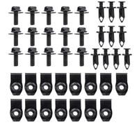 Piezas clips de tornillos Revestimiento De Guardabarros Para Parachoques Coche, Retenedor Empuje, Clips Remache, Cubierta Inferior Del Motor, Protector, Pernos Cuerpo Para Nissan 350Z 2003-2009