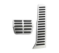 Piezas Coche LHD Pedales Para Golf 5 6 MK5 MK6 Acelerador Freno De Gas Embrague Reposapiés Cubierta Pedal Protectores MTVTFECEWG(2Pcs AT)