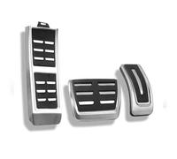 Piezas Coche Para Porsche Macan/Para Macan S 2014-2024 Acelerador De Coche Freno Reposapiés Pedales Cubierta Accesorios MTVTFECEWG(Foot Rest AT 3PCS)