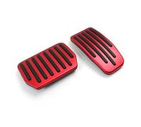 Piezas Coche Para Tesla Para Modelo 3/Y Modelos Nuevos Y Antiguos Accesorios De Cubierta De Pedal De Acelerador De Freno Antideslizantes Mejorados Duraderos MTVTFECEWG(Red)