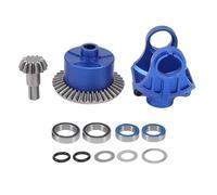 Piezas Coche RC Compatible con ARRMA 1/10 para Kraton para Senton para Big 1/8 para Typhon RC De Automóviles Caja De Diferencial De Metal Yugo Principal Engranaje Principal 37T 13T(Blue)