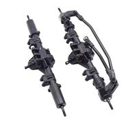 Piezas Coche RC Compatible con Axial para SCX10 II 90046 90047 1:10 RC Crawler Piezas De Mejora RC Coche Eje Recto Delantero Trasero