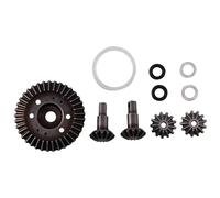Piezas Coche RC Compatible con Traxxas para Slash 4X4 para HQ727 para Remo 1/10 RC Car Upgrade Part Conjunto De Engranaje Diferencial Juego De Engranajes Diferenciales