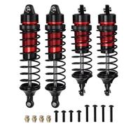 Piezas Coche RC Compatible con Traxxas para Slash 4x4 para VXL 2WD para Rustler para Stampede para Hoss 1/10 Piezas para Coche RC Amortiguador Delantero Y Trasero Metálico