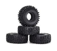 Piezas Coche RC Compatible con TRX4M para SCX24 para AX24 1/18 1/24 RC Crawler CarUpgrade Piezas Accesorios 4 Uds 63mm 1,0 "neumático De Rueda De Goma Suave