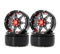 Piezas Coche Rc Para Axial Para Wraith Para TRX4 1/10 Llantas Metal 2,2 Pulgadas Con Bloqueo Cuentas Neumáticos Goma 120 Mm Diámetro Exterior Repuestos Coches RC Crawler(Wheel Rims 1)