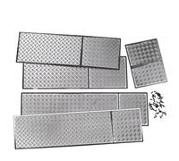 Piezas Coche Rc Para Tamiya 1/14 Para Volvo Para FH16 Para Globetrotter Reemplazo Placa Antideslizante Tiras Decorativas Camión Remolque RC Actualización Rescate Pesado Piezas Coche RC