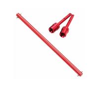 Piezas Coche RC para Tamiya para TT02 para TT02B Aleación Aluminio Transmisión Principal Hélice Eje Transmisión Central Copa Junta 54501 54502 RC Piezas(Red)
