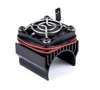 Piezas Coche Rc Para Traxxas Para Hsp Para Scx10 540/550/3670 Disipador Calor Motor Enfriador Aletas Calor 36mm Diámetro Enfriador Radiador 4010 DC 5v Ventilador Enfriamiento Piezas Modelo RC(Black)