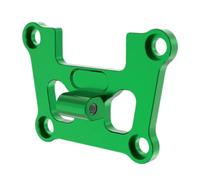 Piezas Coche RC para TRAXXAS para Mini para Maxx 107154-1 1/10 7075 Parachoques Delantero Aluminio Montaje Mampara RC Coche Actualizaciones Accesorios Reemplazos(Green)