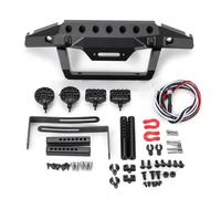 Piezas Coche RC para Traxxas para TRX-4 para Sport 82024-4 1/10 Parachoques Delantero Metal con Gancho Remolque Ligero Coche RC Actualizaciones Reemplazo Modificado