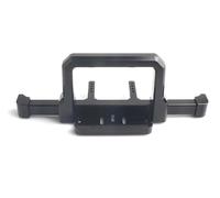 Piezas Coche Rc Para Traxxas Para TRX4 Para Defender 1/10 82056-4 RC Crawler Car Parts Parachoques Delantero Y Trasero Metal Con Base Montaje Cabrestante Accesorios Decoración(Black,Front)