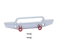 Piezas Coche RC para Traxxas para TRX4M 1/18 Parachoques Trasero Delantero Metal Coche Trepador Control Remoto Accesorios Mejorados Componentes Decoraciones Repuesto(Silver,Rear)
