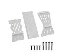 Piezas Coche Teledirigido Para Arrma Para Gorgon 2WD 1/10 Protector Chasis Acero Inoxidable Y Metal Placa Deslizamiento Repuesto Coche RC Camión