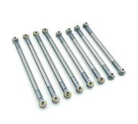 Piezas Coches RC Para MN128 MN86 MN86S MN86K MN86KS Para MN G500 1/12 Metal Suspensión De La Barra De Enlace Del Chasis Piezas De Mejora Para Coche RC Crawler(Titanium)
