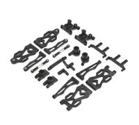 Piezas Coches RC Para SCY Para JJRC 16101 16102 16103 16104 16106 16201 Q117 1/16 Piezas De Actualización De Coche RC Vulnerables A Modificaciones Y Metal(Black)