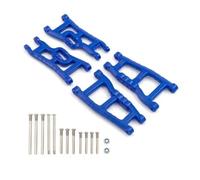 Piezas Coches RC Para Traxxas Para Slash 2WD Para VXL Para Nitro Para Slash Para Rustler Para Raptor 1/10 Nailon Juego Brazos Suspensión Delantero Trasero Coche RC Piezas Mejora(Blue)