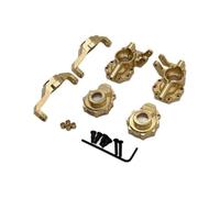 Piezas Coches RC Para Traxxas Para TRX4 Para TRX6 4WD HB R1001 R1002 R1003 1/10 Copa De Eje Delantero De Latón C Para Asiento Piezas De Actualización De Orugas RC De Metal