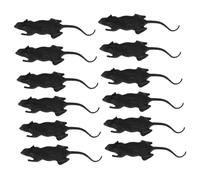piezas de accesorios de broma de ratas de Halloween realistas para decoraciones de fiesta espeluznantes para el día de los locos de abril y sorpresas divertidas