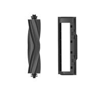 Piezas de Accesorios for Robot Cubierta de Cepillo de Rodillo de Goma Principal Ajuste Opcional, Compatible con Dreame D10s/ D10s Pro/ D10s, Plus Aspiradora robótica(Brush Black Cover)