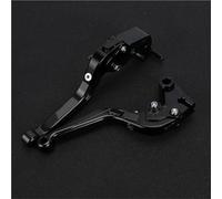 Piezas de Accesorios para Motocicleta para CBR600F 2011-2013: maneta Freno CNC Ajustable con Manillar Plegable(Black2)