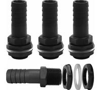 piezas de accesorios para tanque, rosca macho de 1 pulgada con conexión para manguera, conexión para manguera, accesorio para barriles de ll