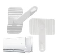 Piezas de aire acondicionado: clips redireccionadores de flujo de aire, juego de deflectores de CA ajustables, 2 hebillas de límite de soplado antidirecto para el hogar, dormitorio, estudio, lugar de