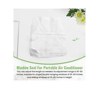 Piezas de Aire Acondicionado PortáTil-Kit de Ventana de Aire Acondicionado-Kit de Ventana de CA PortáTil-Kit de VentilacióN de Ventana de Puerta