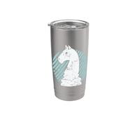 Piezas de ajedrez con diseño moderno Vaso térmico de acero inoxidable de doble pared