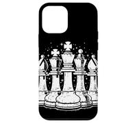 Piezas de ajedrez Dibujo Mente Deporte Afición Carcasa para iPhone 12 mini