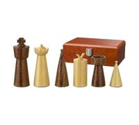 Piezas de Ajedrez - Galba - Madera - Moderna Estilo - Altura Rey 90MM