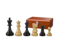 Piezas De Ajedrez Hadrian Madera American Staunton Rey Altura 90 Mm