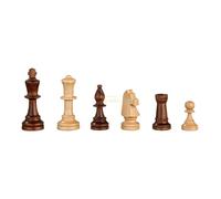 Piezas De Ajedrez - Heinrich VIII - Madera - Staunton - Altura Del Rey 90 Mm