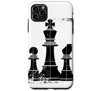 Piezas de ajedrez Juego de mesa de dibujo Carcasa para iPhone 11 Pro Max