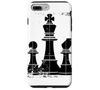 Piezas de ajedrez Juego de mesa de dibujo Carcasa para iPhone 7 Plus/8 Plus