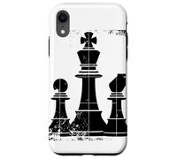 Piezas de ajedrez Juego de mesa de dibujo Carcasa para iPhone XR